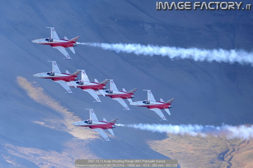 2007-10-11 Axalp Shooting Range 0651 Patrouille Suisse